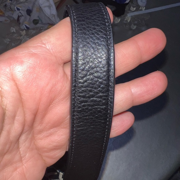 Fossil black printed hobo bag leather canvas - Picture 5 of 13